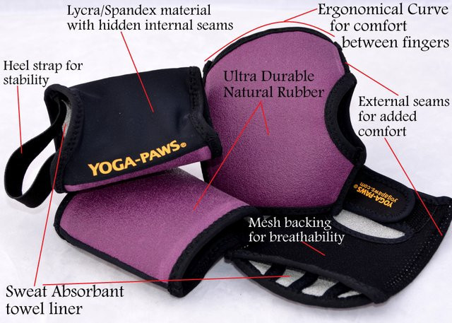 YogaPaws Elite Full Set - Chakra Red